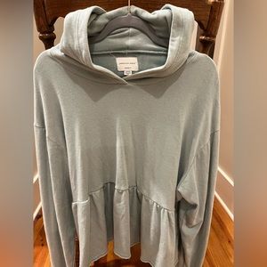 American Eagle Jegging Fit Hoodie XL light green